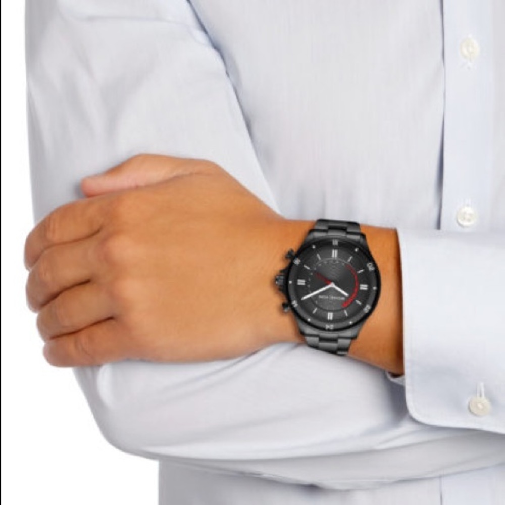 LAST 1 ⭐️ MK Black Access Hybrid smartwatch - Picture 3 of 8